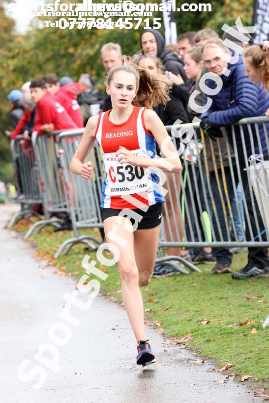 Womens under-17s 3 Stage Relay, 2018 ERRA 6 and 4 Stage and Youngsters Relays. Photo:  David T. Hewitson/Sports for All Pics
